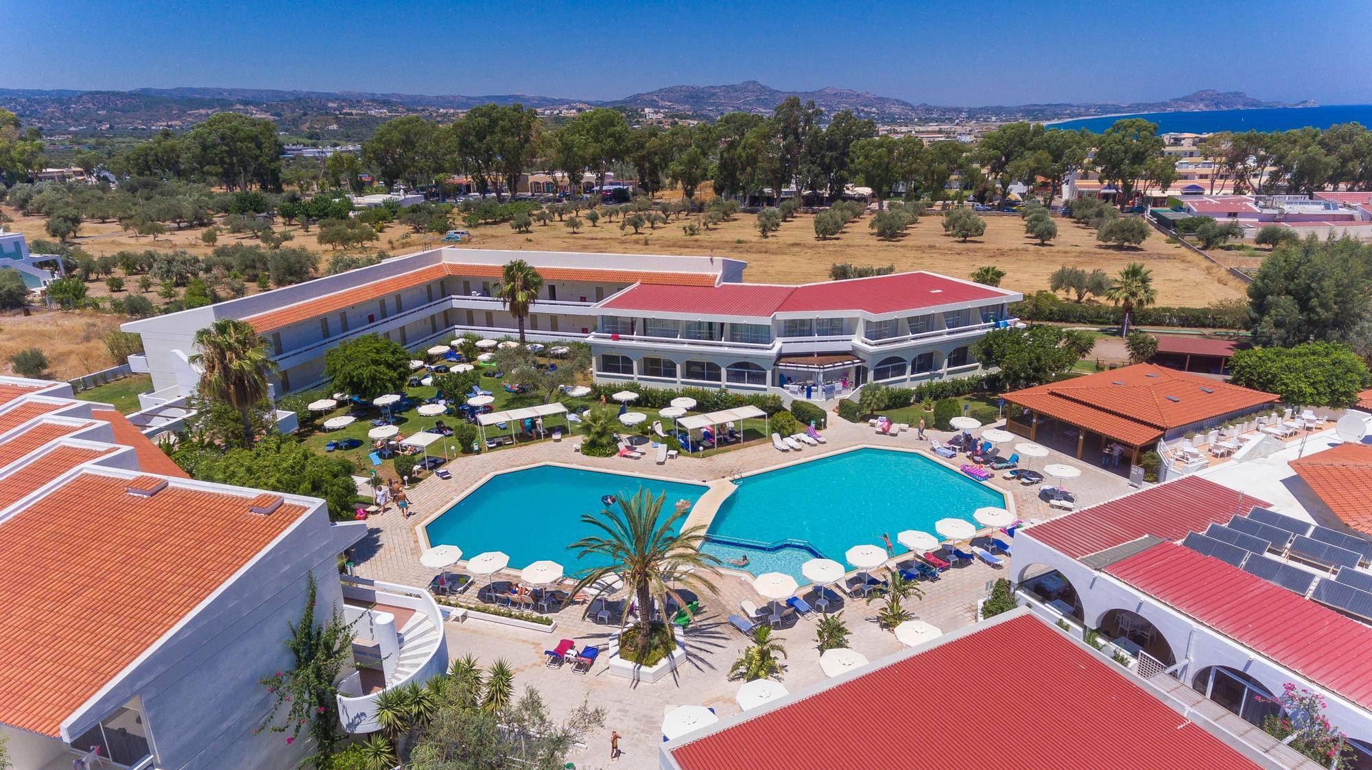 Hotel Niriides Beach Колимбия Экстерьер фото